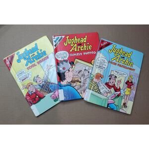 Archie Digest Library Jughead with Archie Lot Of 3, Spotlight Ex Library Binding